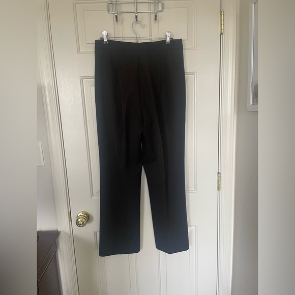 AKRIS tapered black slacks size 12 - Picture 6 of 8